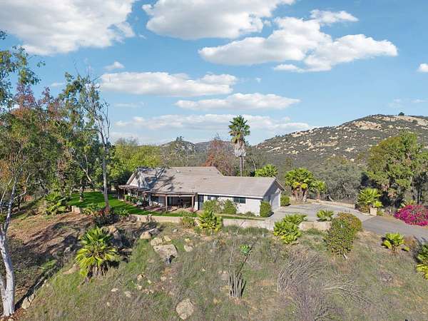 44 Acres of Recreational Land with Home for Sale in Escondido, California