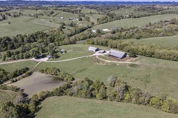 361 Acres of Agricultural Land with Home for Sale in Hustonville, Kentucky