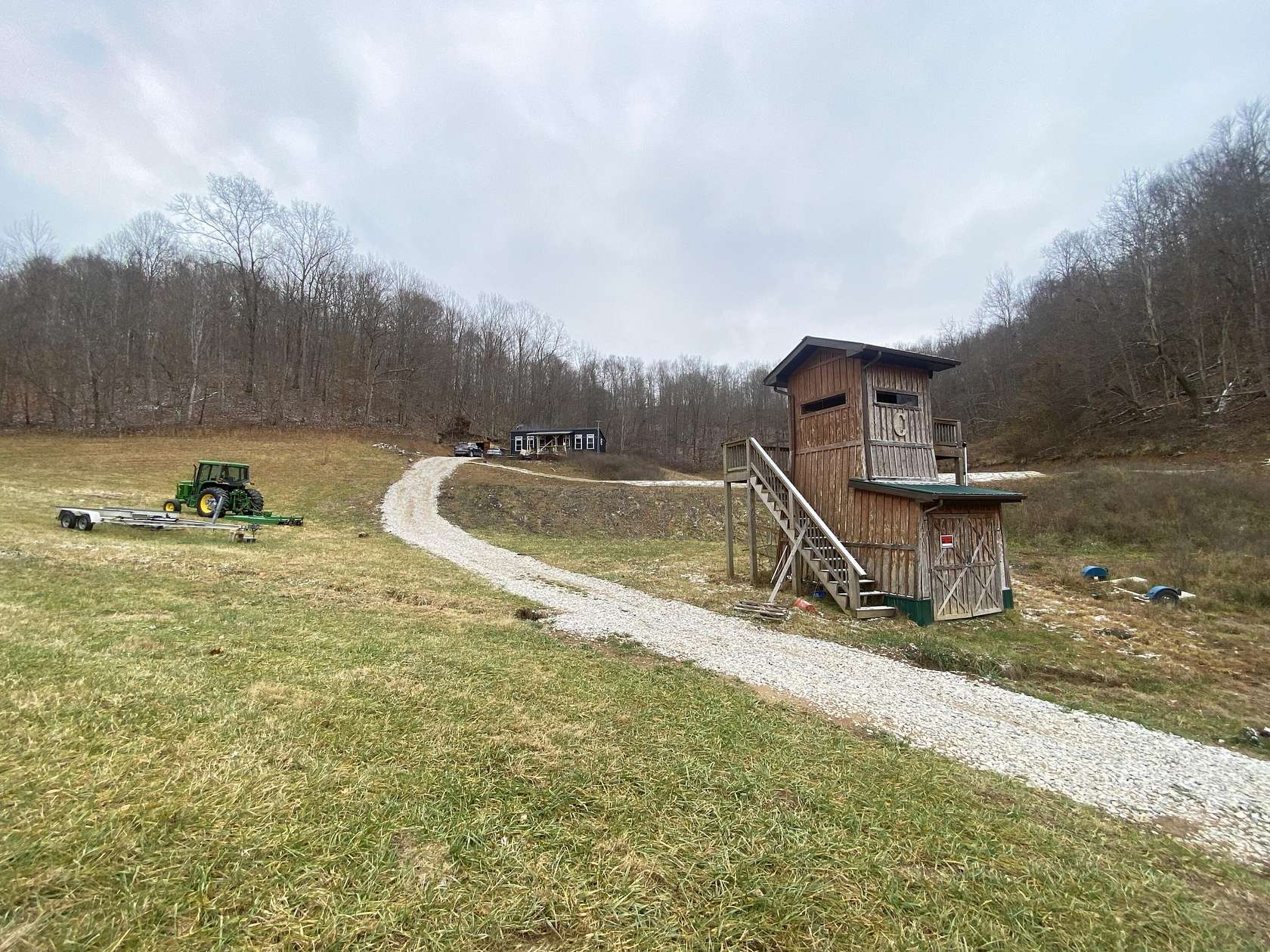 14.2 Acres of Recreational Land with Home for Sale in Tyner, Kentucky