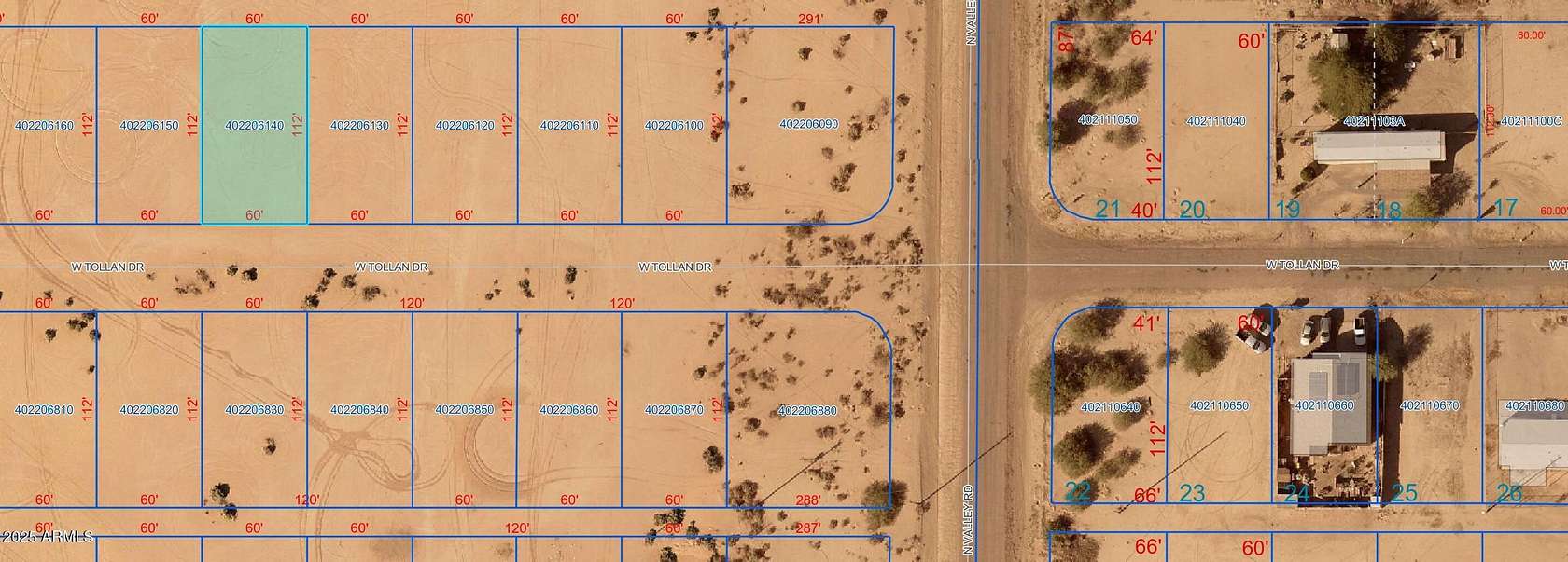 0.15 Acres of Residential Land for Sale in Eloy, Arizona
