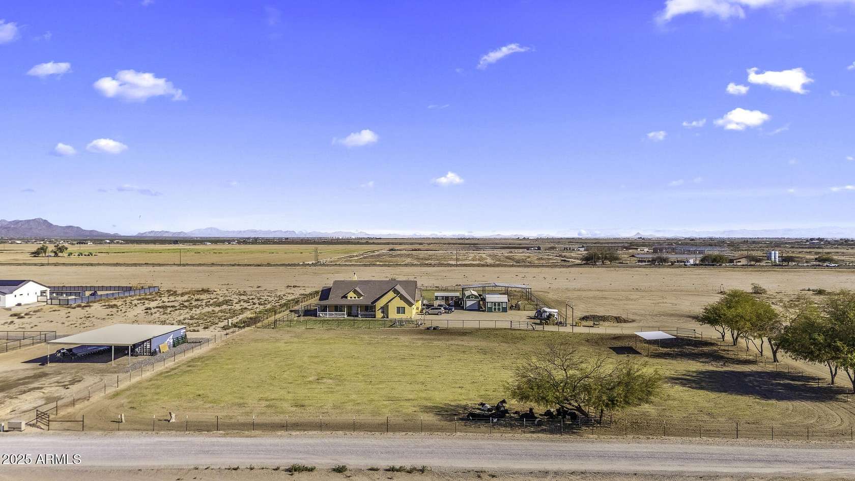 4.56 Acres of Residential Land with Home for Sale in Casa Grande, Arizona