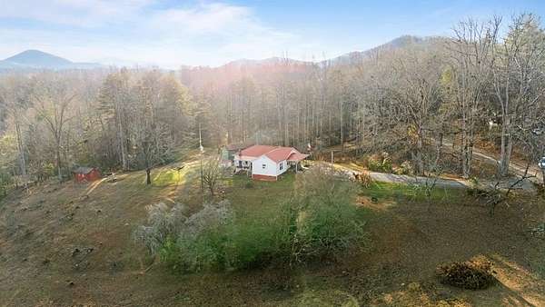 4.9 Acres of Land with Home for Sale in Hayesville, North Carolina