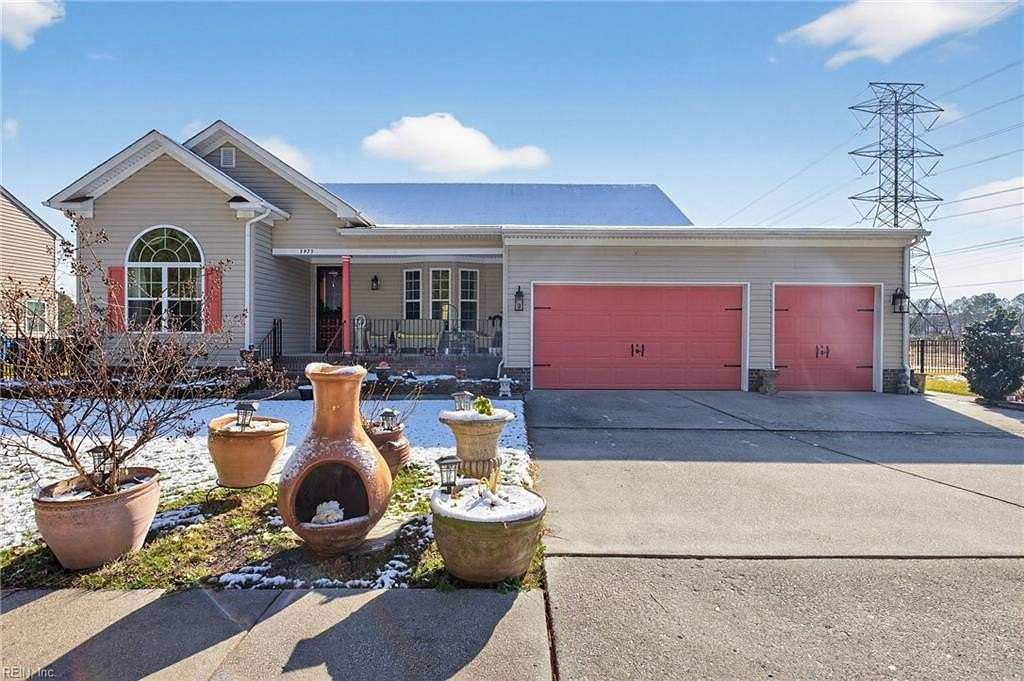 3 Acres of Residential Land with Home for Sale in Chesapeake, Virginia