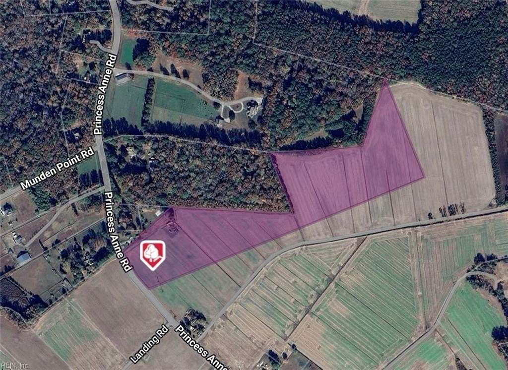 24.9 Acres of Agricultural Land for Sale in Virginia Beach, Virginia