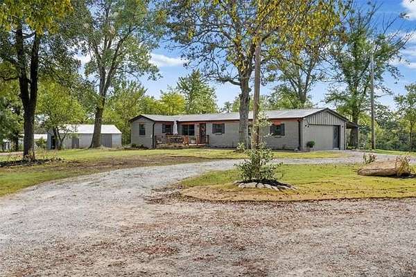 5 Acres of Residential Land with Home for Sale in Broken Arrow, Oklahoma