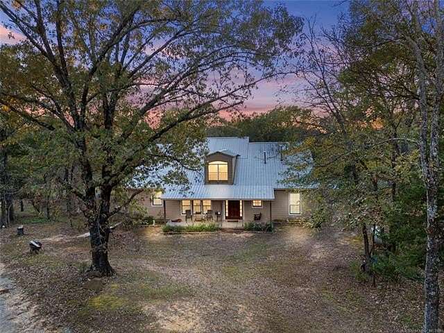 70 Acres of Recreational Land with Home for Sale in Atoka, Oklahoma