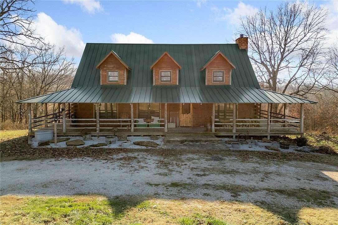 26 Acres of Recreational Land with Home for Sale in Alpena, Arkansas