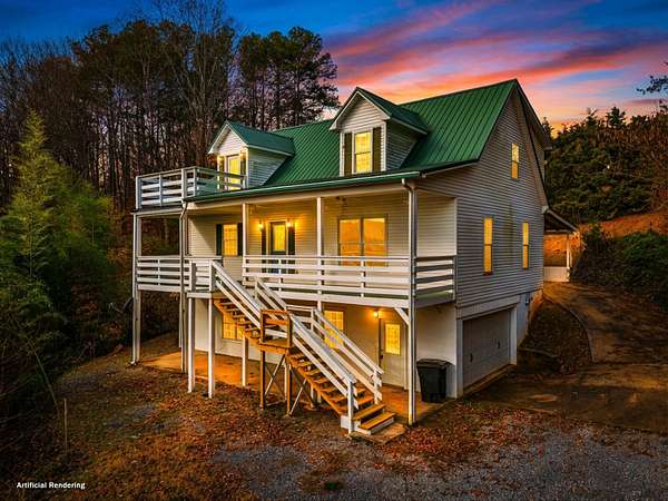 6.13 Acres of Residential Land with Home for Sale in White Pine, Tennessee