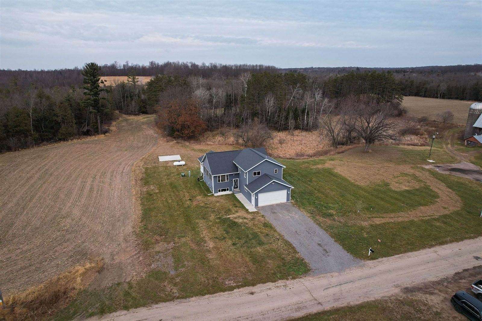 6 Acres of Residential Land with Home for Sale in Wittenberg, Wisconsin