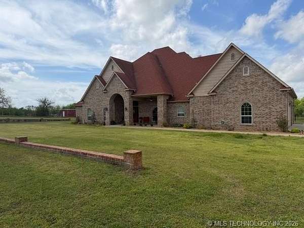 17.7 Acres of Land with Home for Sale in Wagoner, Oklahoma