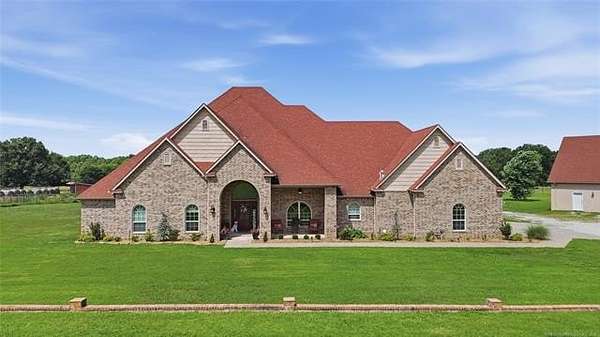 17.7 Acres of Land with Home for Sale in Wagoner, Oklahoma