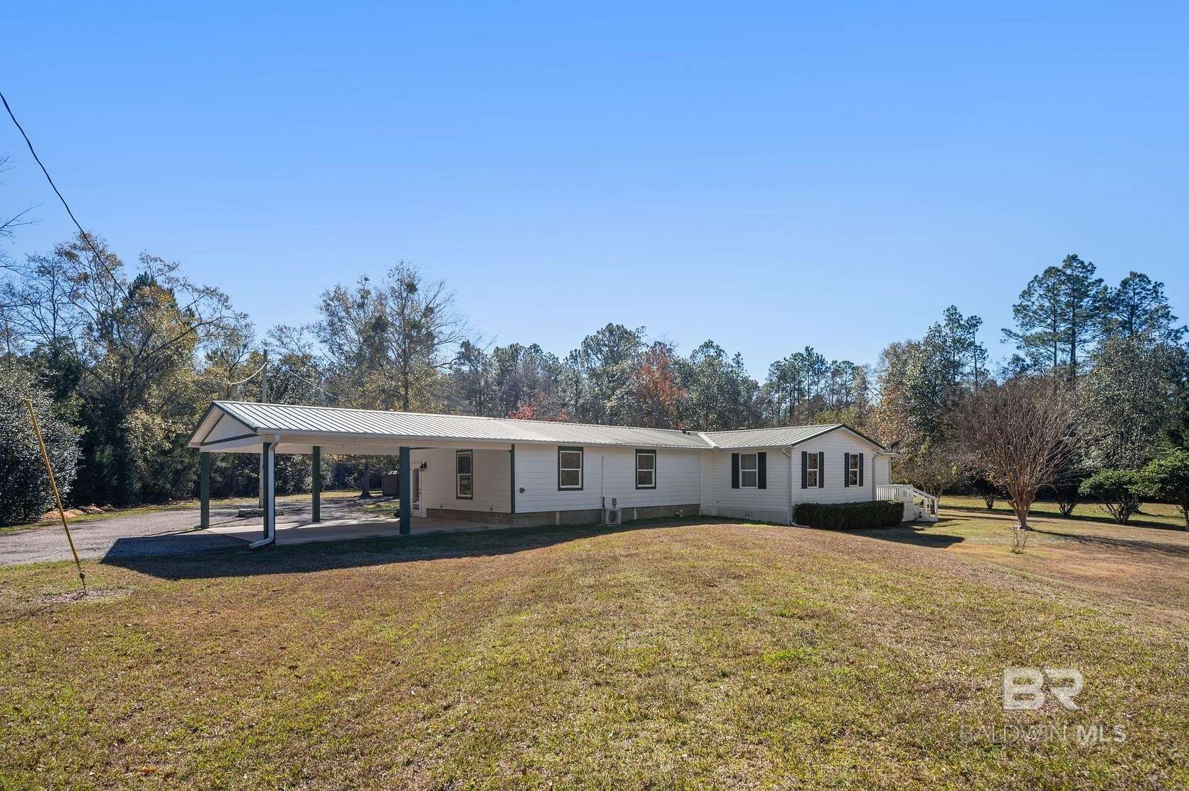 3 Acres of Land with Home for Sale in Robertsdale, Alabama