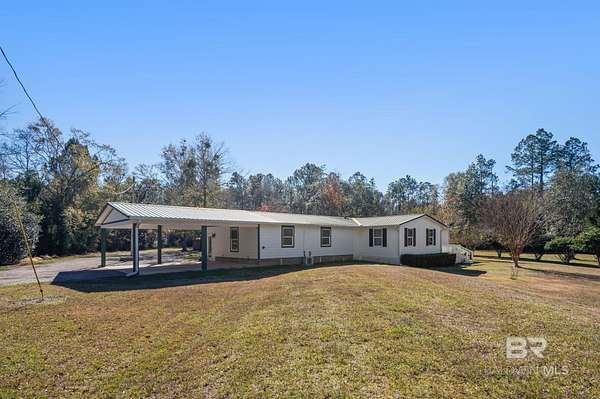 3 Acres of Residential Land with Home for Sale in Robertsdale, Alabama