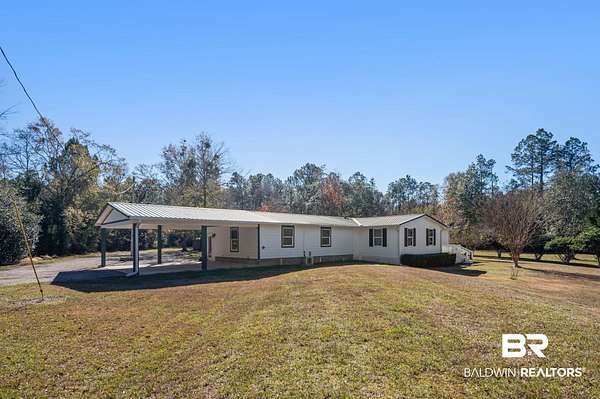 3 Acres of Land with Home for Sale in Robertsdale, Alabama