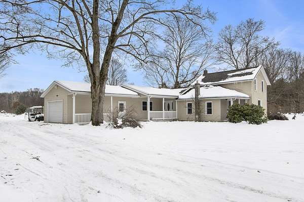 6.4 Acres of Residential Land with Home for Sale in Lawton, Michigan