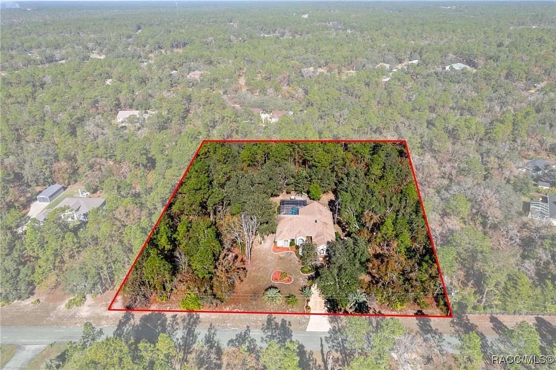 3 Acres of Land with Home for Sale in Beverly Hills, Florida