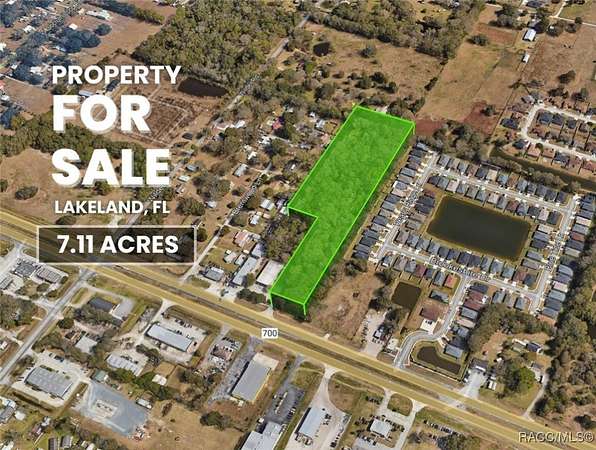 7.1 Acres of Mixed-Use Land for Sale in Lakeland, Florida