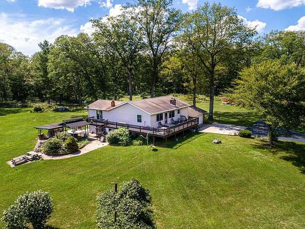 26.6 Acres of Recreational Land with Home for Sale in Muskegon, Michigan