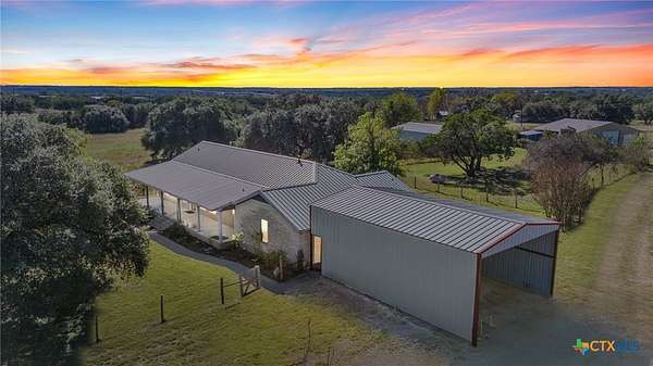 22.5 Acres of Land with Home for Sale in Bertram, Texas