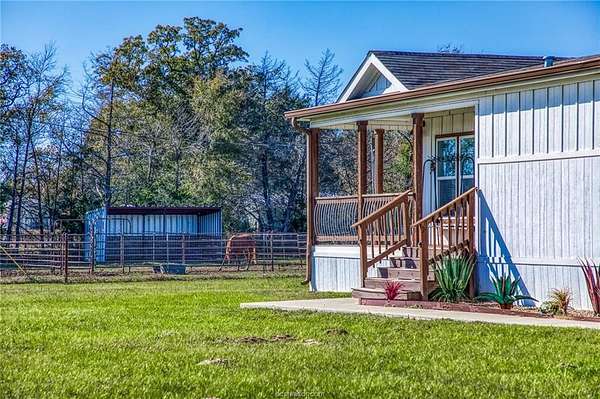 12.5 Acres of Land with Home for Sale in Normangee, Texas