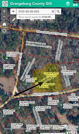 1.15 Acres of Residential Land for Sale in Orangeburg, South Carolina