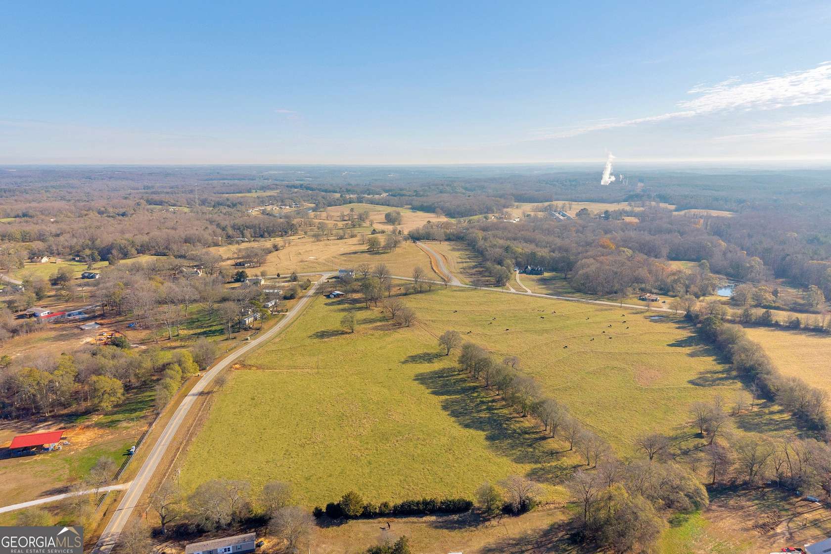 26.6 Acres of Agricultural Land with Home for Sale in Carnesville, Georgia