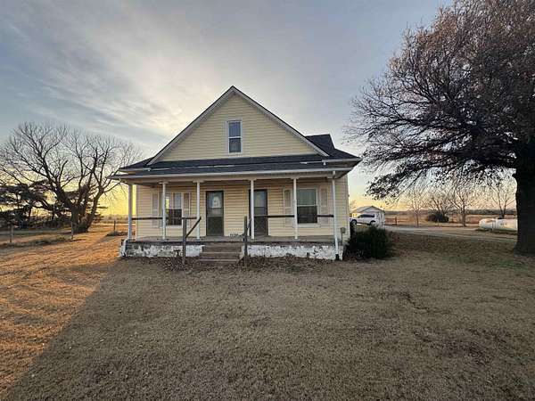 5 Acres of Land with Home for Sale in Hunter, Oklahoma