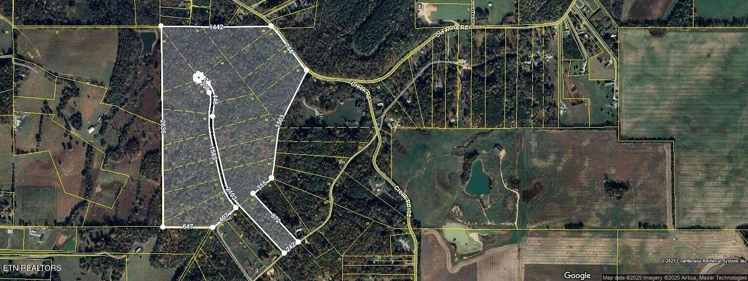 91.9 Acres of Recreational Land for Sale in Sweetwater, Tennessee