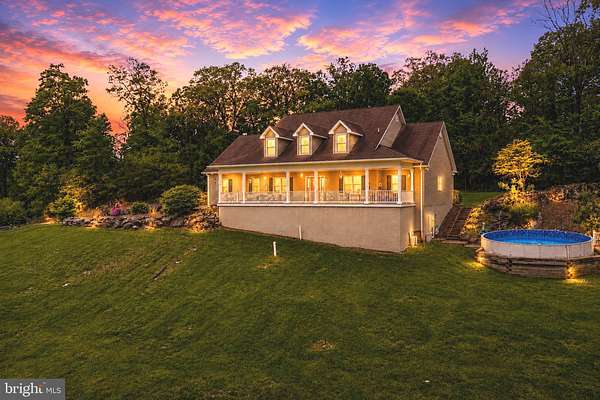 12 Acres of Recreational Land with Home for Sale in Sabillasville, Maryland