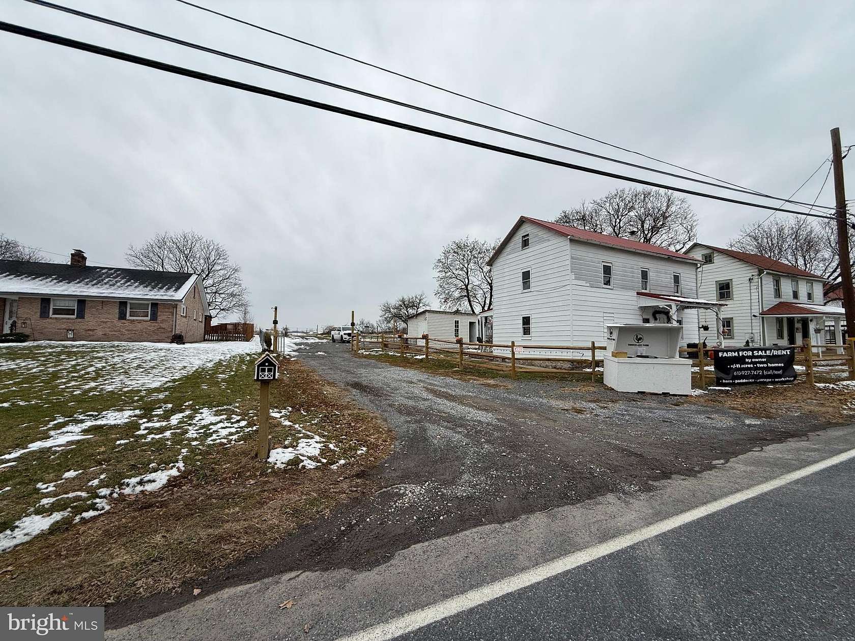 10 Acres of Land with Home for Lease in Mohrsville, Pennsylvania