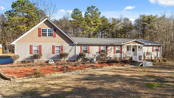 10.2 Acres of Land with Home for Sale in Ider, Alabama