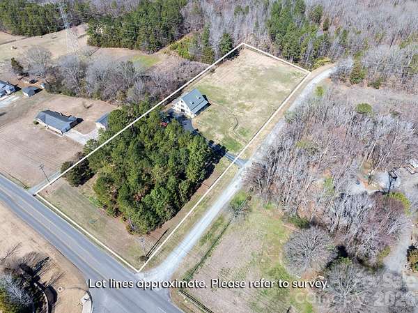 3 Acres of Land with Home for Sale in Waxhaw, North Carolina