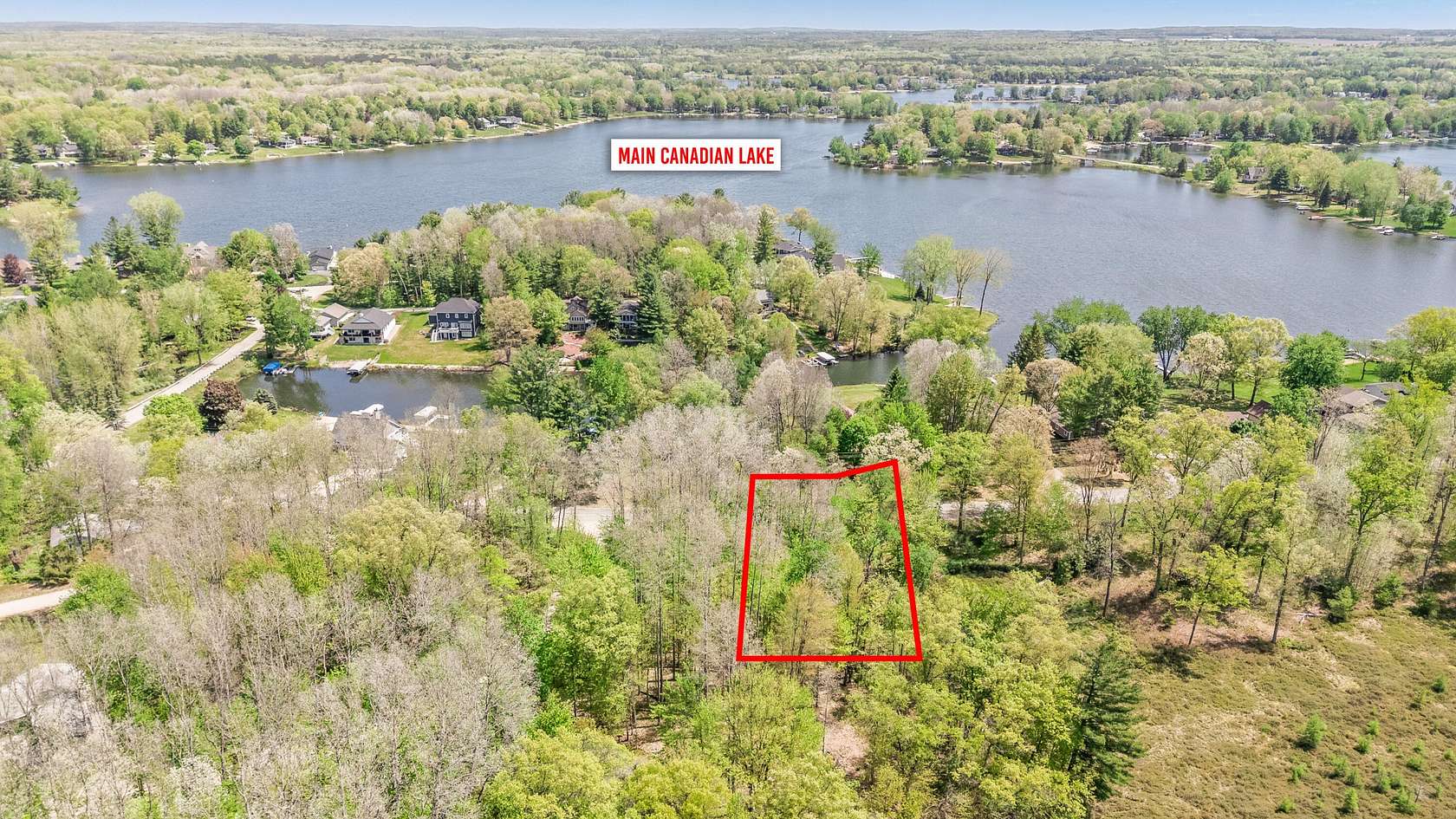 0.27 Acres of Land for Sale in Canadian Lakes, Michigan