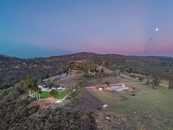 40.7 Acres of Land with Home for Sale in Escondido, California