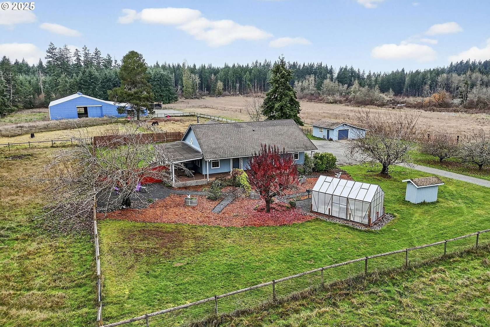 5.3 Acres of Land with Home for Sale in Chehalis, Washington