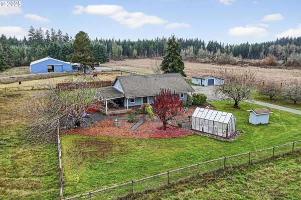 5.3 Acres of Land with Home for Sale in Chehalis, Washington
