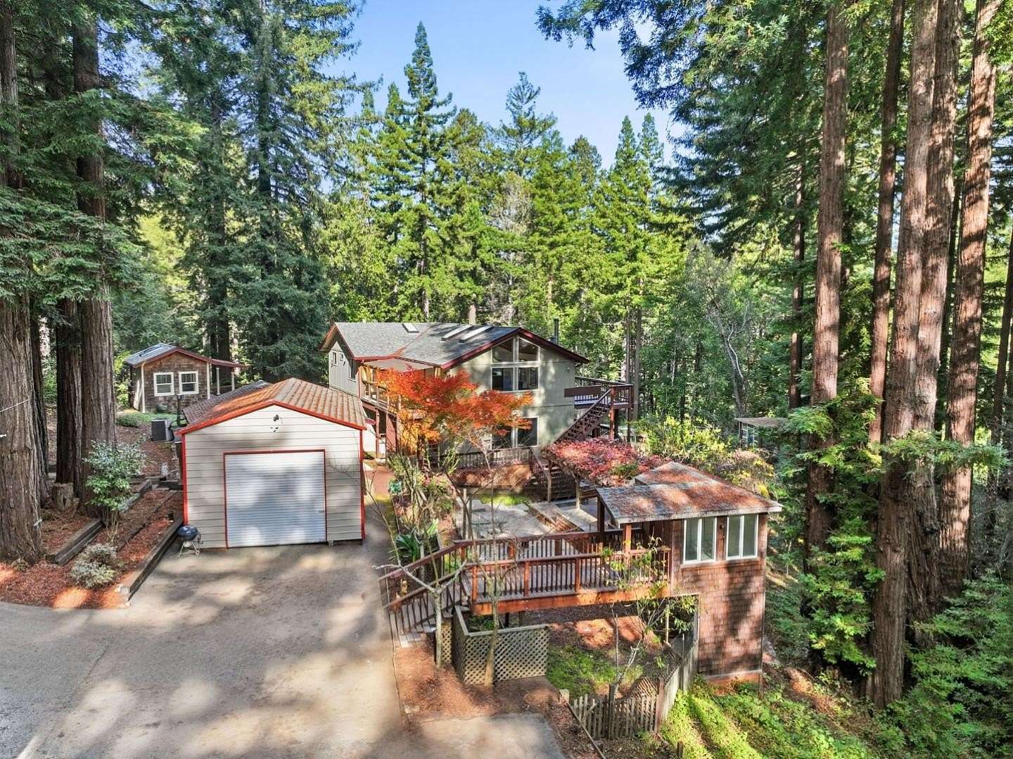 3 Acres of Residential Land with Home for Sale in Brookdale, California