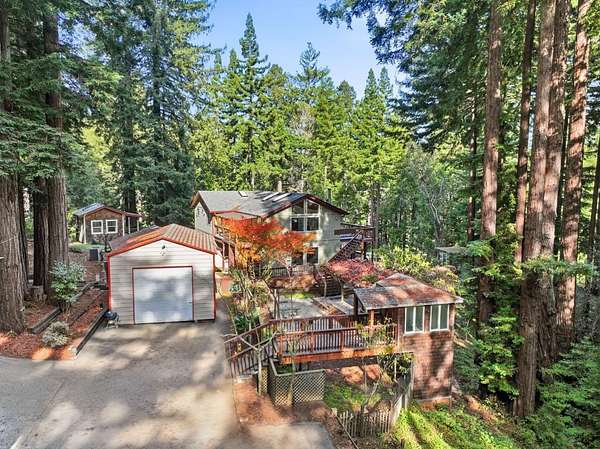 3 Acres of Residential Land with Home for Sale in Brookdale, California