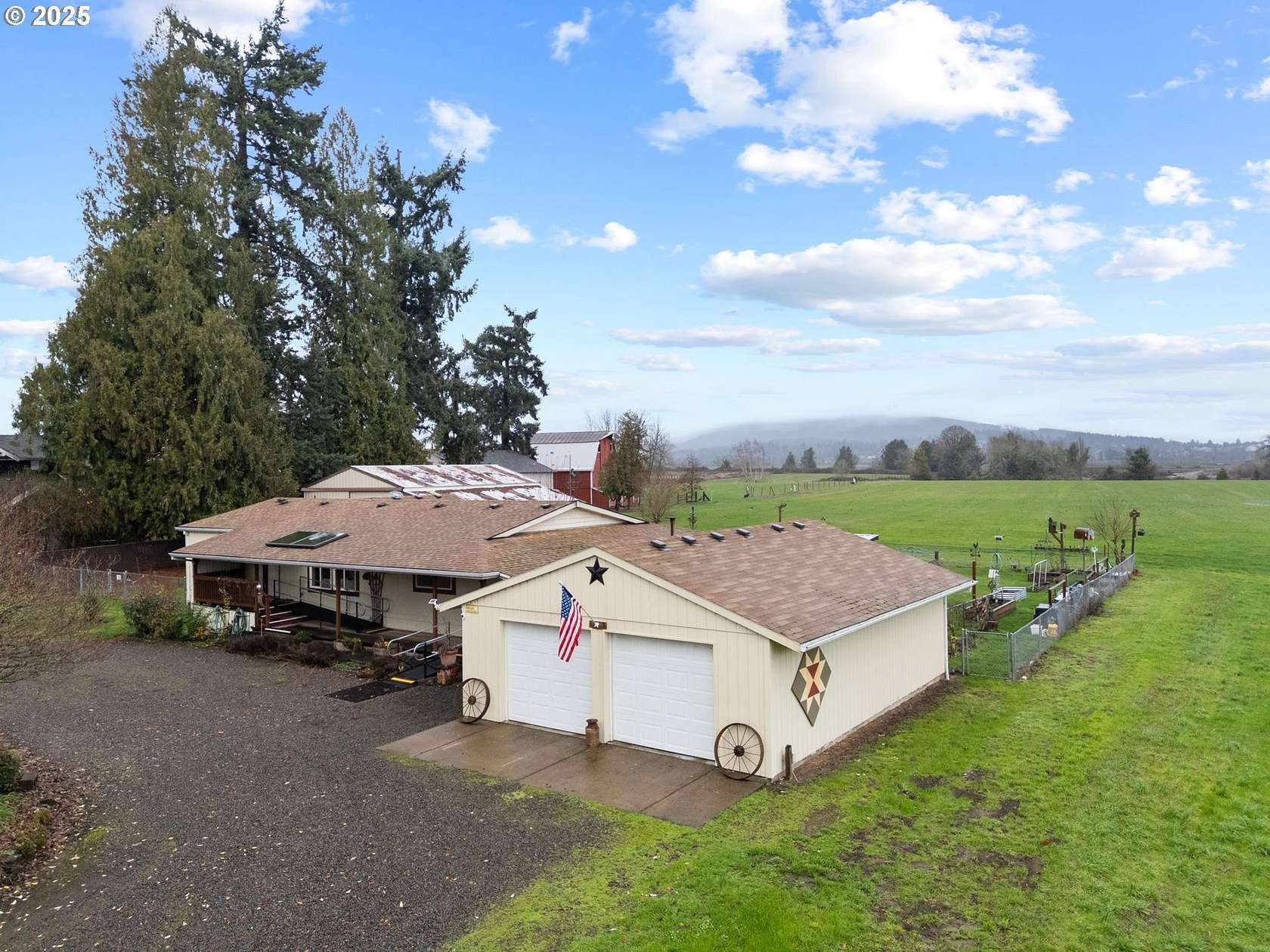 9.85 Acres of Land with Home for Sale in Forest Grove, Oregon