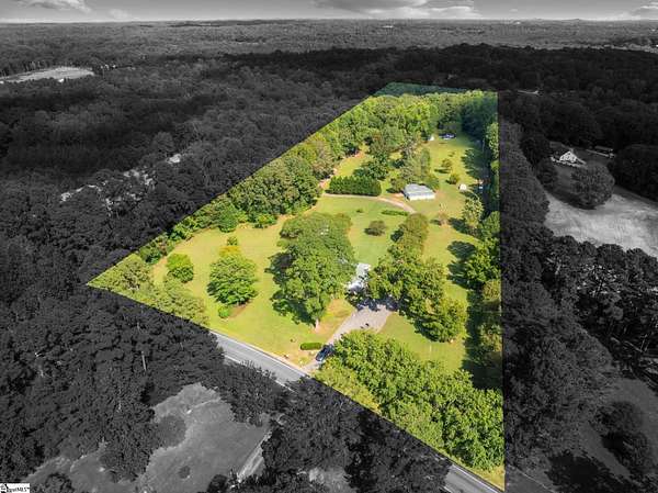 15 Acres of Land with Home for Sale in Fountain Inn, South Carolina