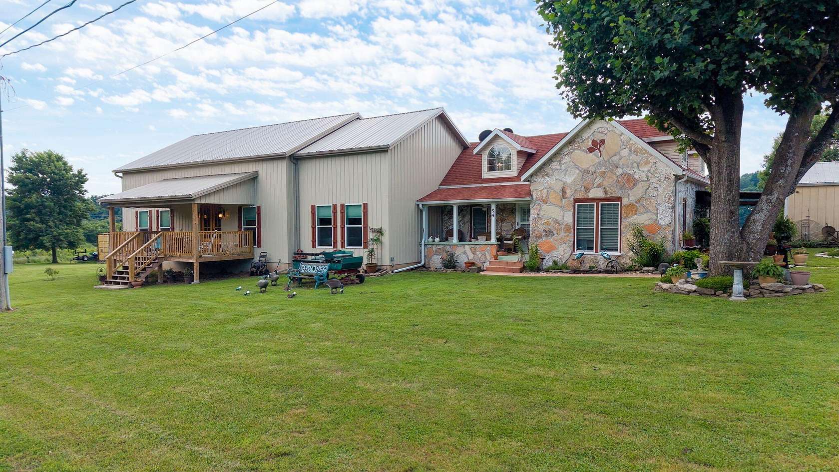 6.3 Acres of Land with Home for Sale in Cape Fair, Missouri