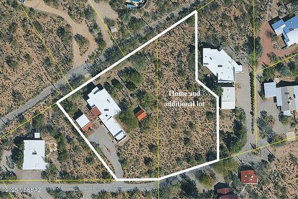 2 Acres of Land with Home for Sale in Tucson, Arizona