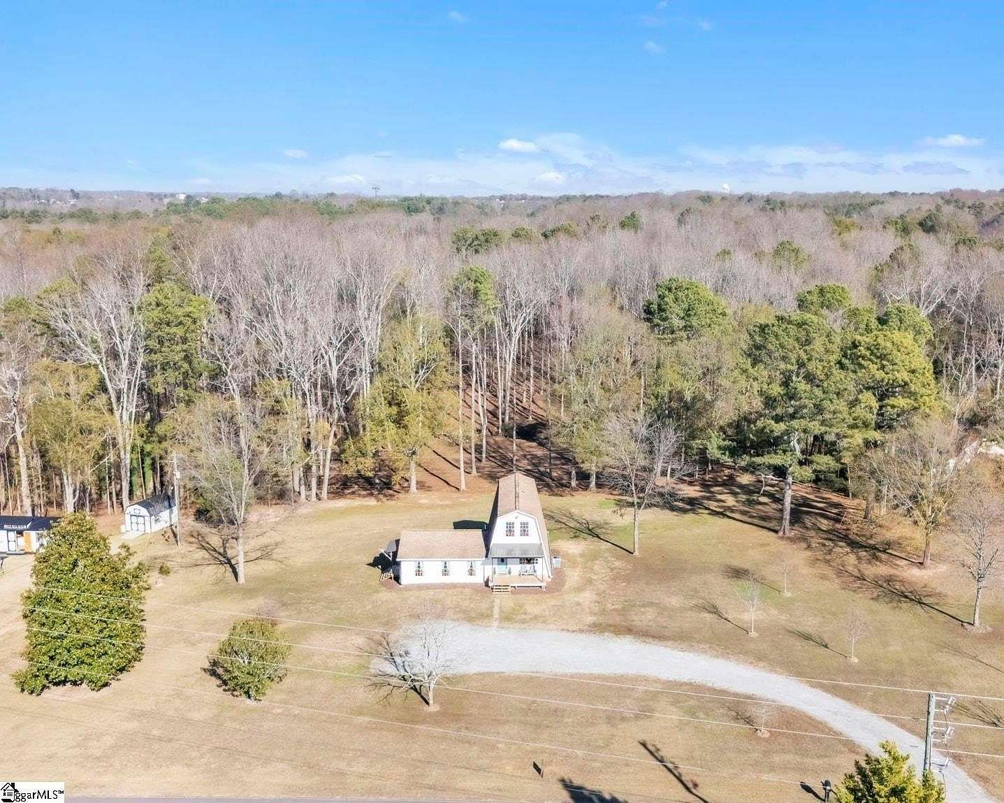 5.88 Acres of Land with Home for Sale in Pelzer, South Carolina