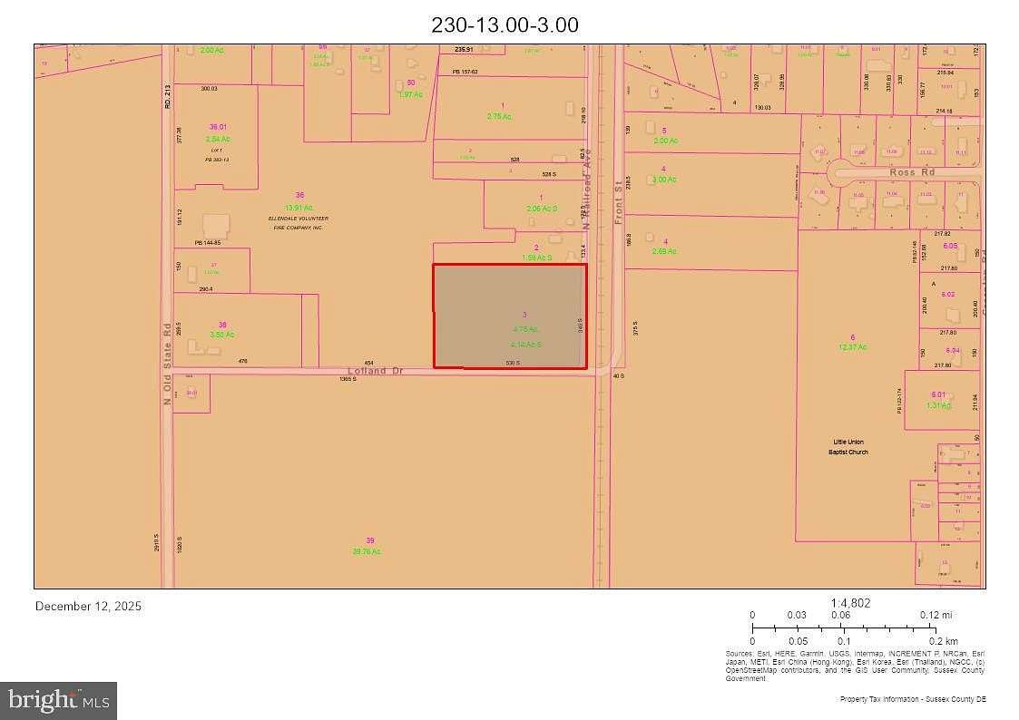 4.14 Acres of Residential Land for Sale in Lincoln, Delaware