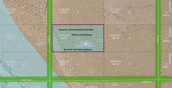 4.77 Acres of Commercial Land for Sale in White Hills, Arizona