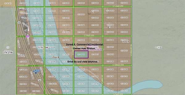 4.77 Acres of Commercial Land for Sale in White Hills, Arizona