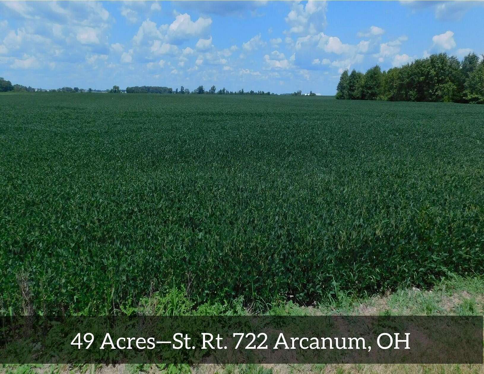 49 Acres of Agricultural Land for Sale in Arcanum, Ohio