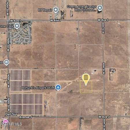 10 Acres of Land for Sale in Del Sur, California