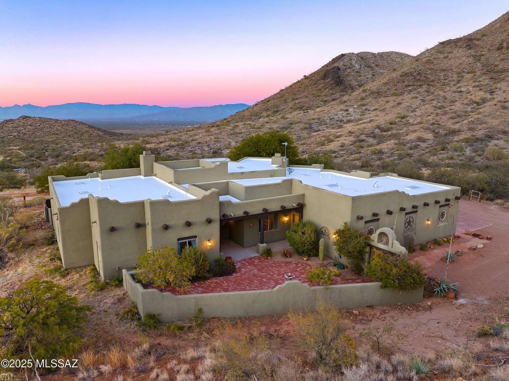 5 Acres of Residential Land with Home for Sale in Vail, Arizona