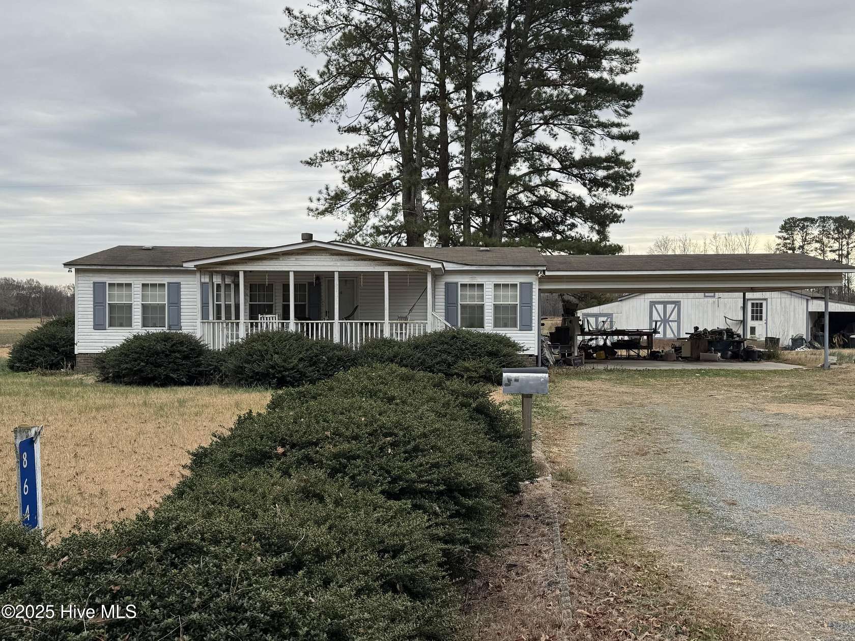 6.78 Acres of Residential Land with Home for Sale in Selma, North Carolina